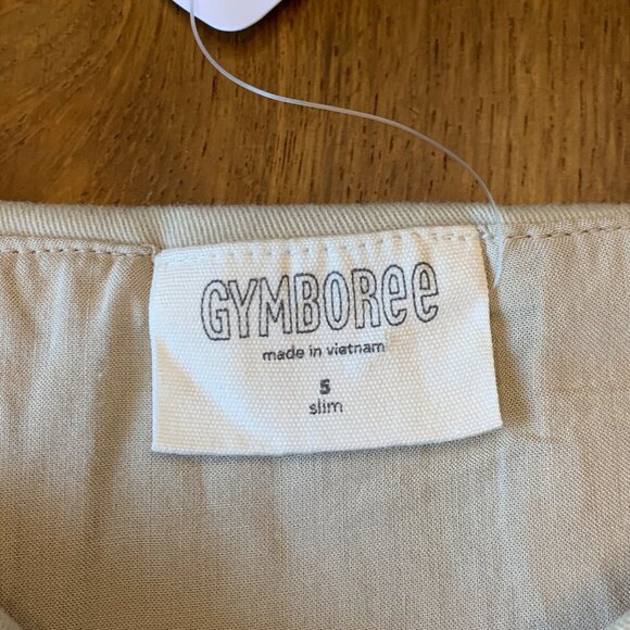 GYMBOREE Pleated Khaki Skirt Girls 5 Slim Girl Uniform Tan NEW With Tags NWT - Picture 4 of 6